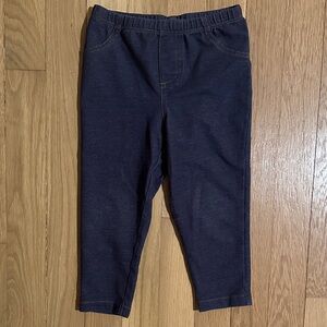 Carter's Navy Blue Kids Leggings